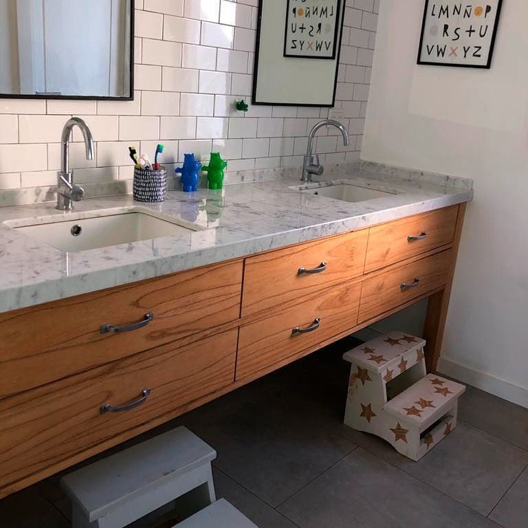 Divisor de ambientes en madera Woodbury